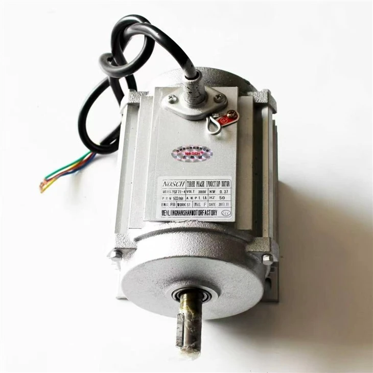 0.37KW Sliver Three Phase Fan Motor high quality